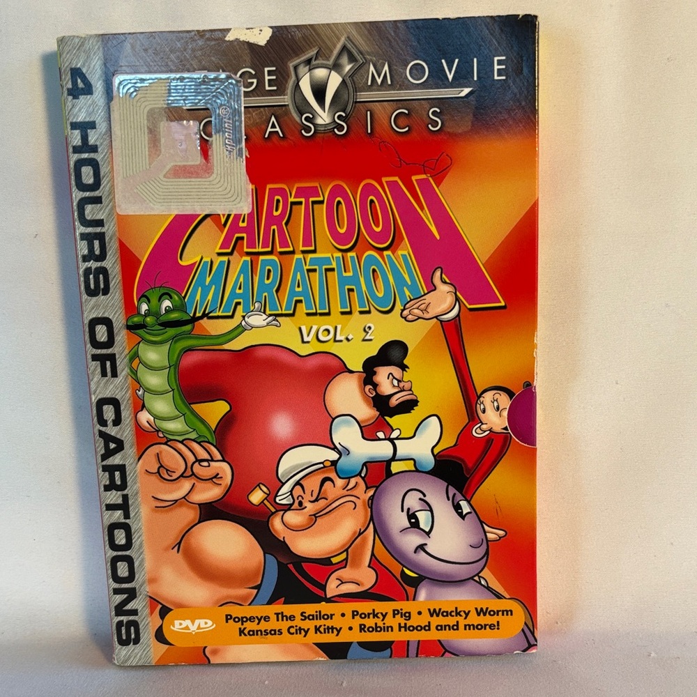 BRAND NEW! FACTORY SEALED CARTOON MARATHON VOL.2 DVD